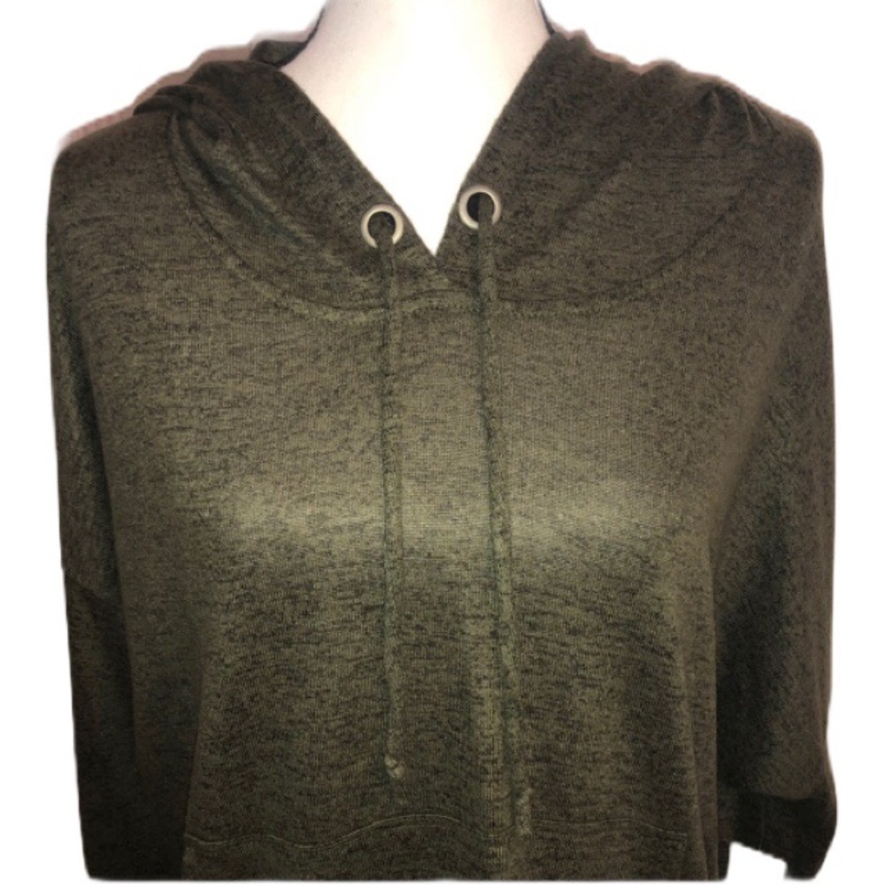 NY&Co Soho Street Forest Green Hoodie
